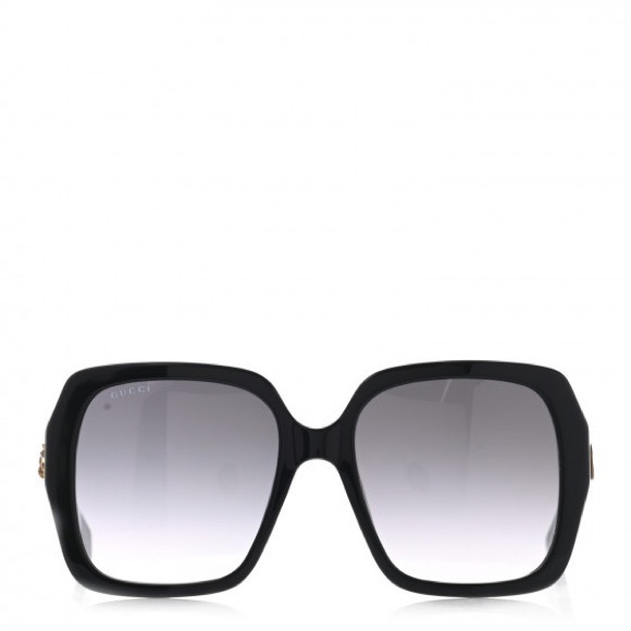 GUCCI
Acetate Square Frame GG0096S Sunglasses Black